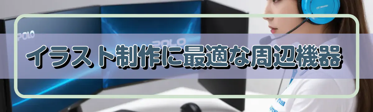 イラスト制作に最適な周辺機器