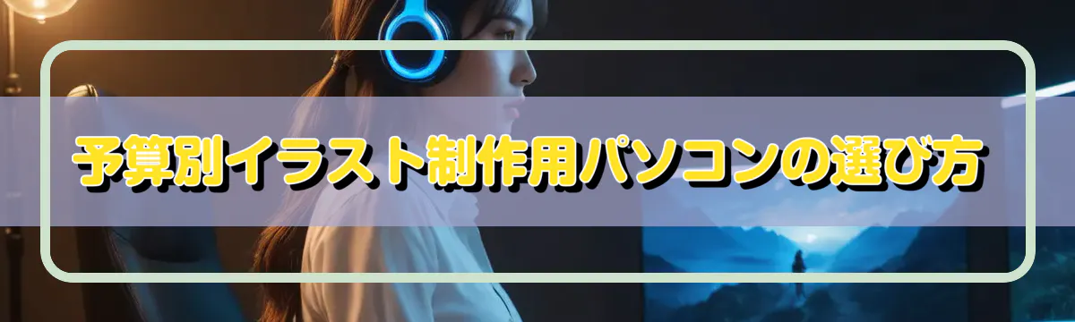 予算別イラスト制作用パソコンの選び方