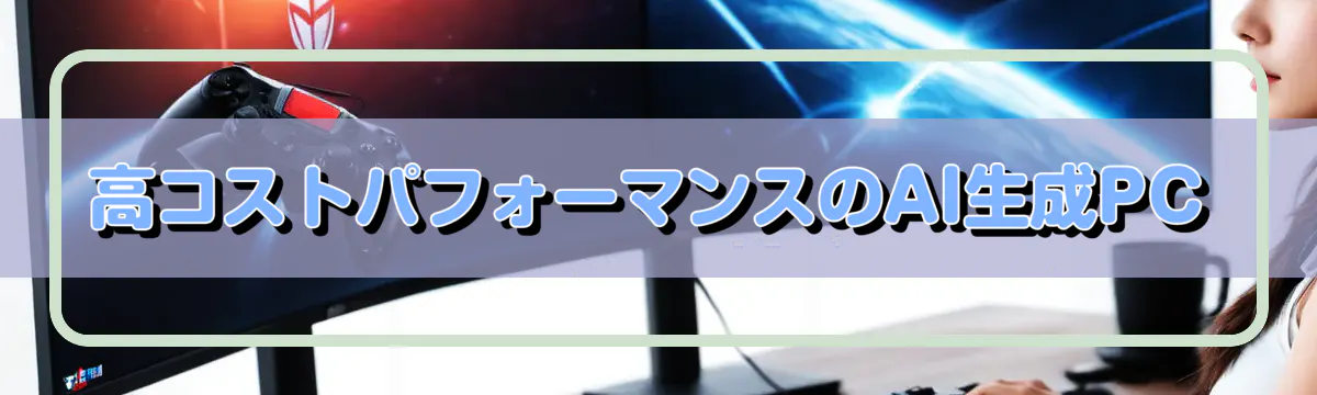 高コストパフォーマンスのAI生成PC