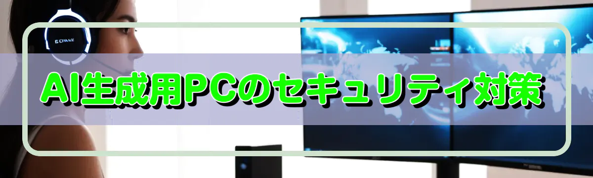 AI生成用PCのセキュリティ対策