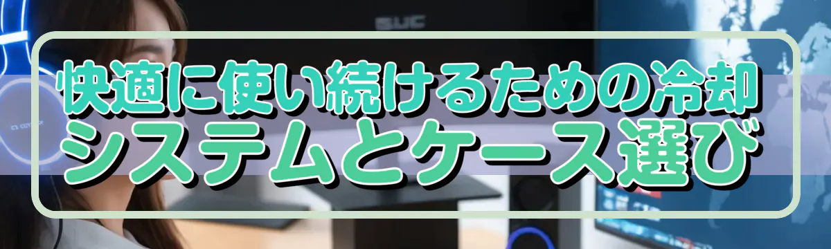 快適に使い続けるための冷却システムとケース選び