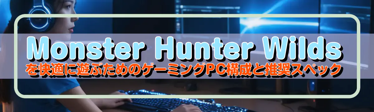Monster Hunter Wildsを快適に遊ぶためのゲーミングPC構成と推奨スペック