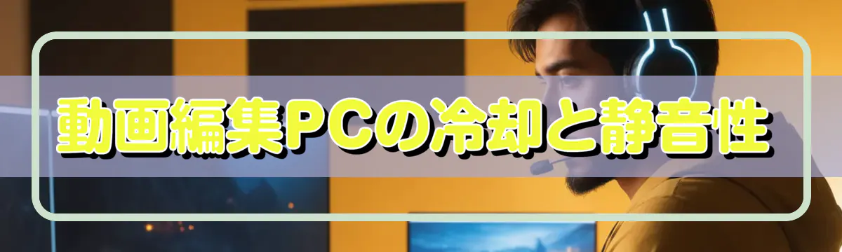 動画編集PCの冷却と静音性