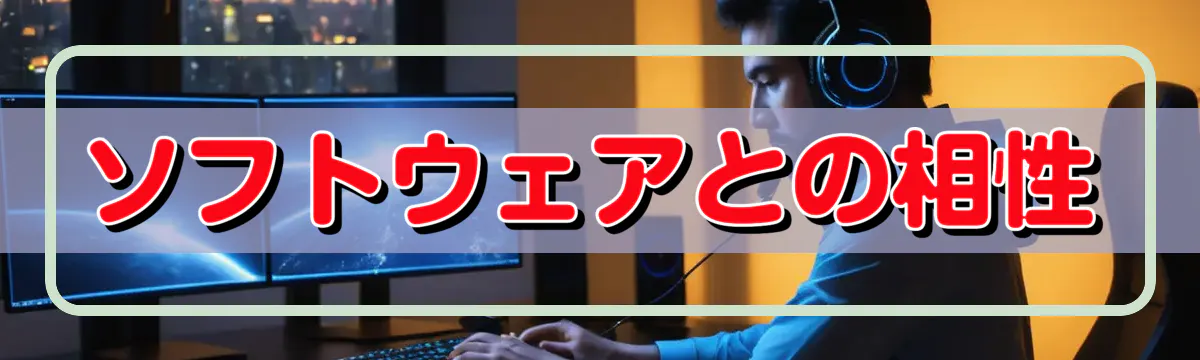 ソフトウェアとの相性