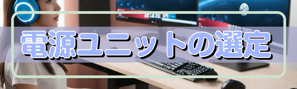電源ユニットの選定
