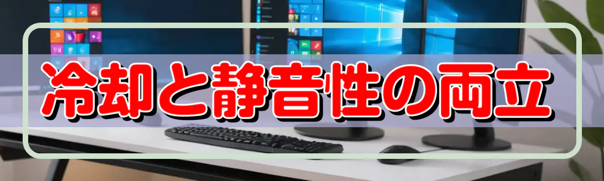 冷却と静音性の両立