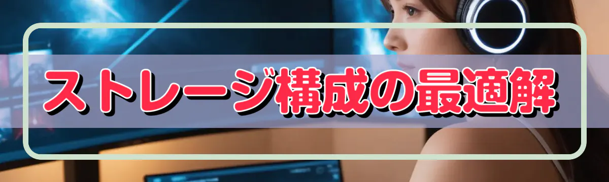 ストレージ構成の最適解