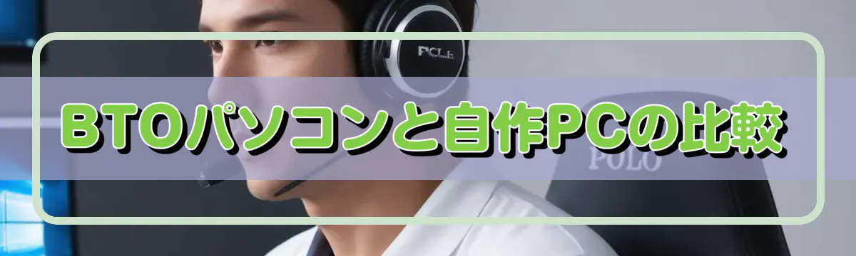 BTOパソコンと自作PCの比較