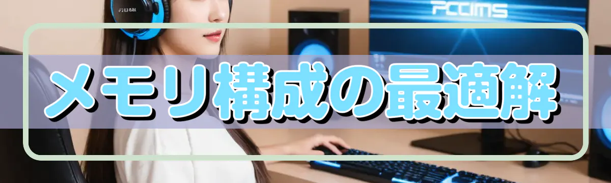 メモリ構成の最適解