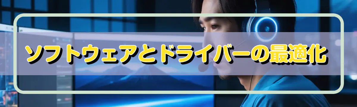 ソフトウェアとドライバーの最適化