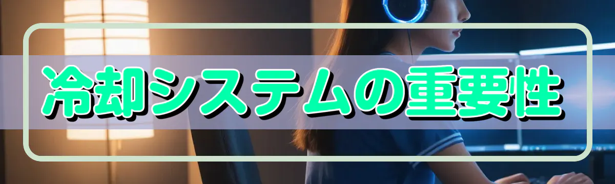 冷却システムの重要性