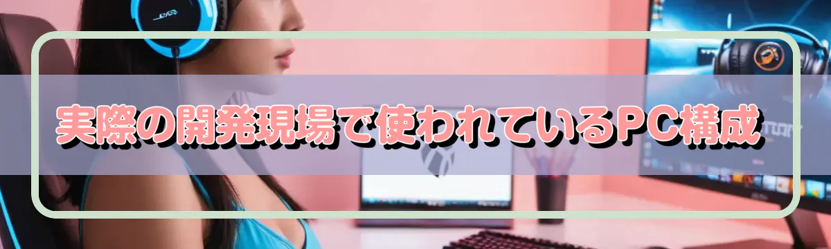 実際の開発現場で使われているPC構成