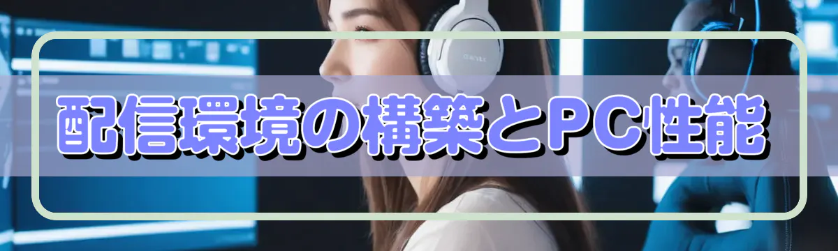 配信環境の構築とPC性能