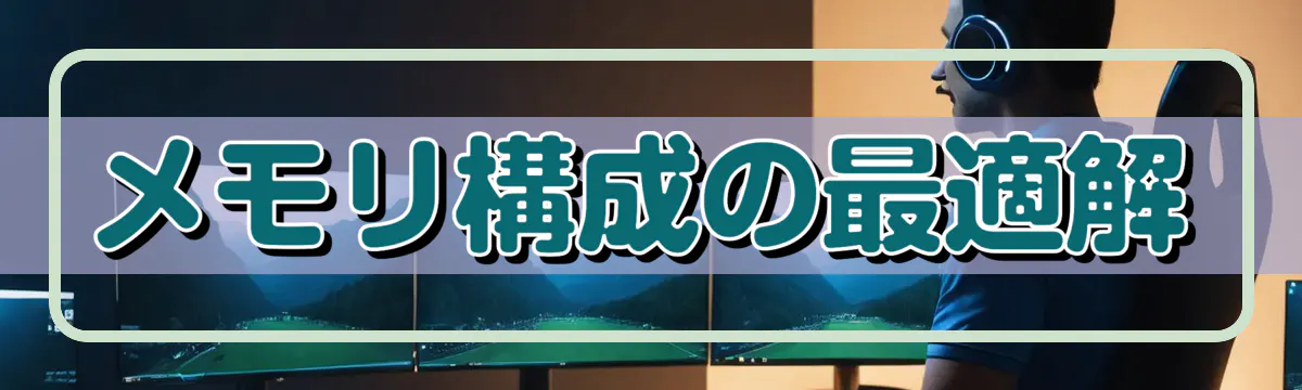 メモリ構成の最適解