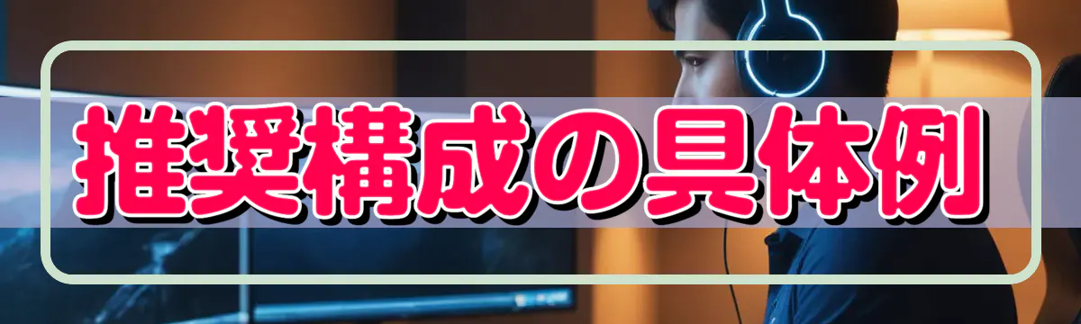 推奨構成の具体例
