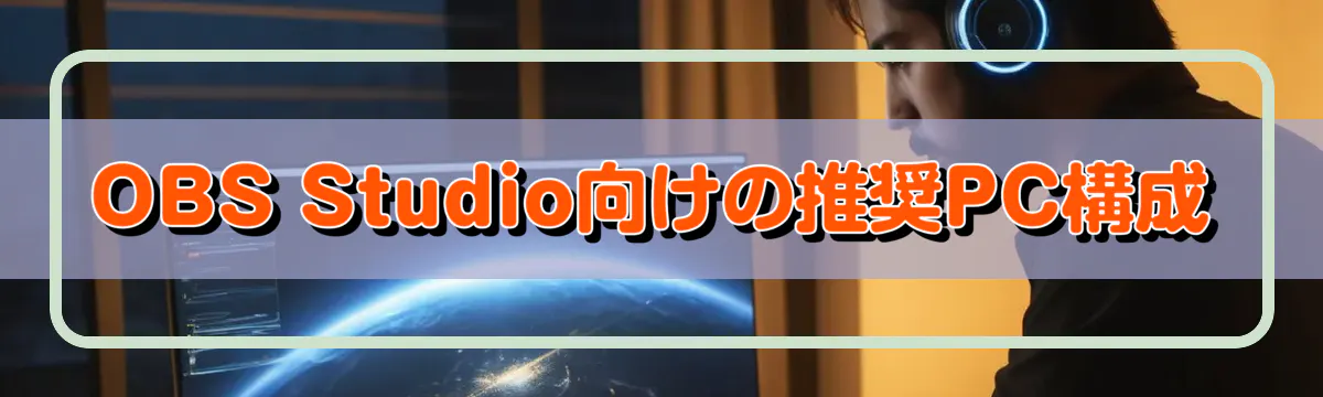 OBS Studio向けの推奨PC構成