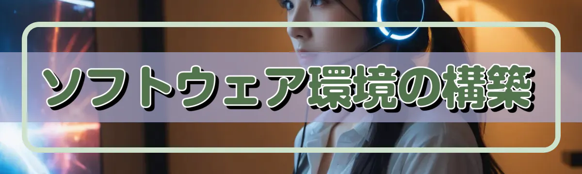 ソフトウェア環境の構築