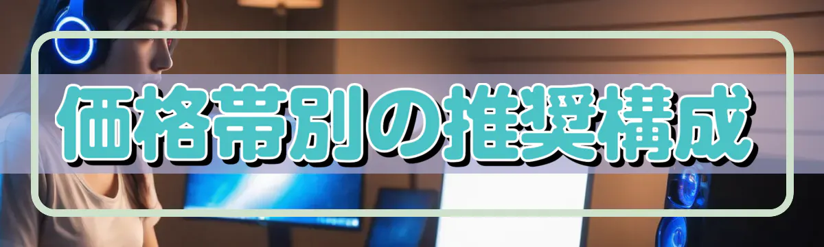 価格帯別の推奨構成