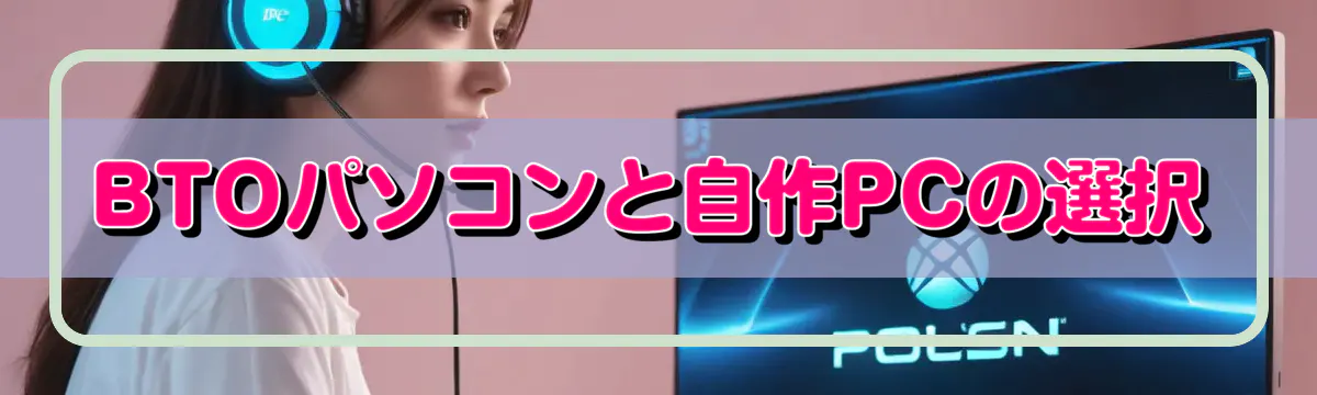 BTOパソコンと自作PCの選択