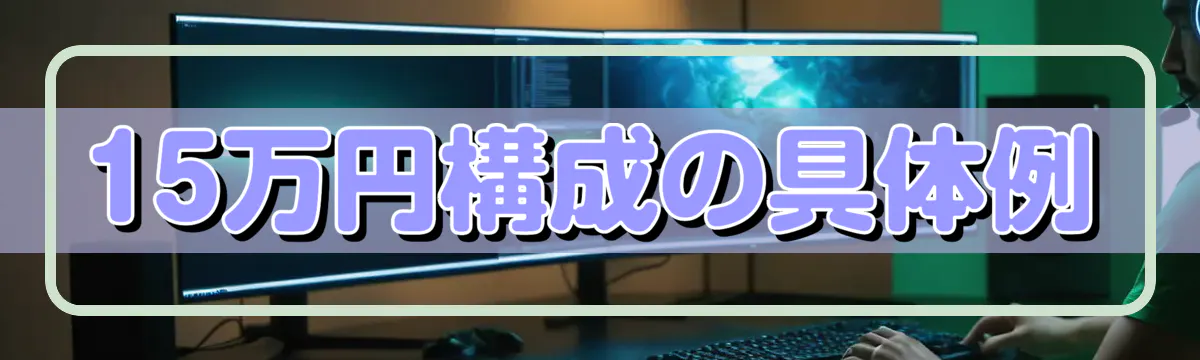 15万円構成の具体例