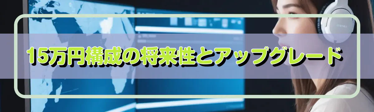 15万円構成の将来性とアップグレード