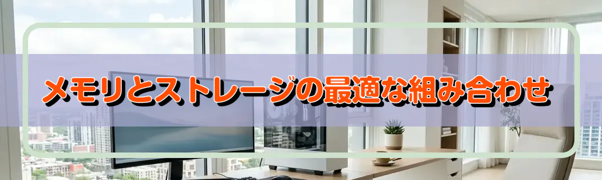 メモリとストレージの最適な組み合わせ