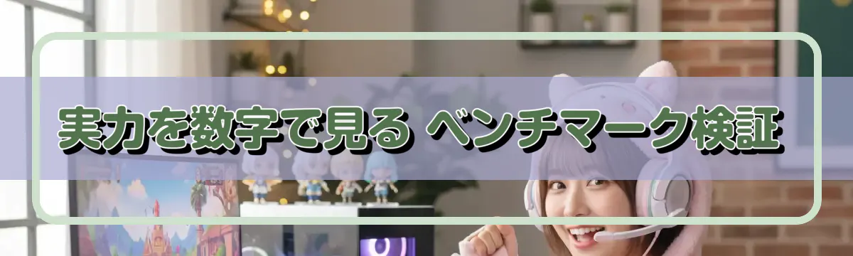 実力を数字で見る ベンチマーク検証