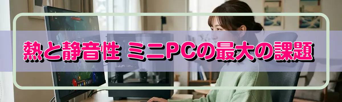 熱と静音性 ミニPCの最大の課題