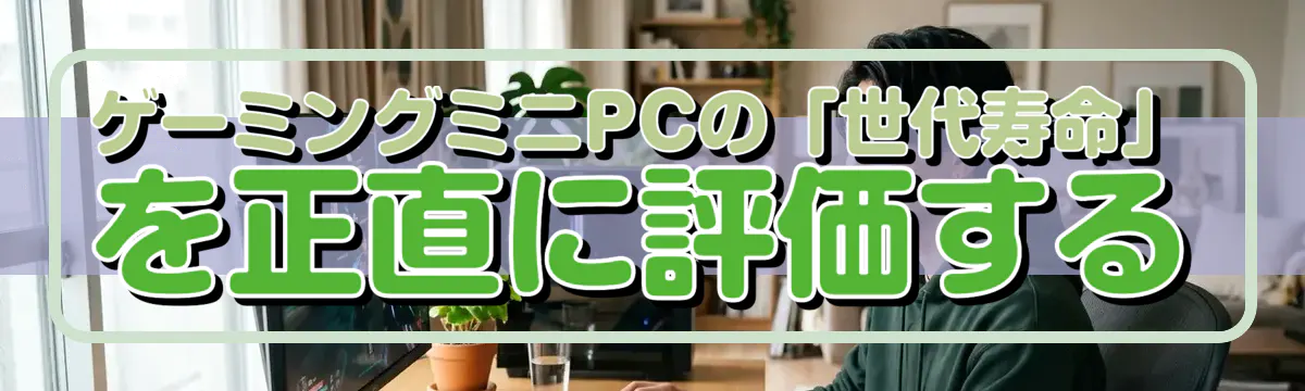 ゲーミングミニPCの「世代寿命」を正直に評価する