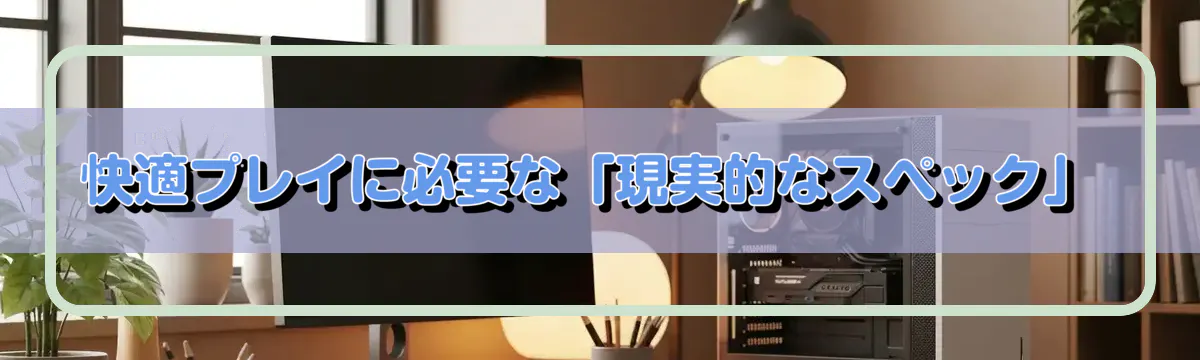 快適プレイに必要な「現実的なスペック」