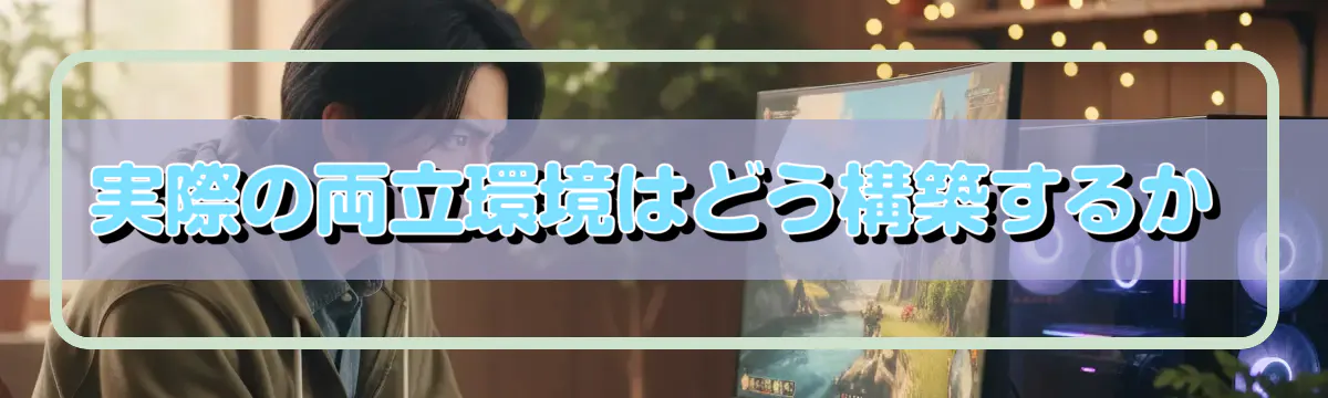 実際の両立環境はどう構築するか